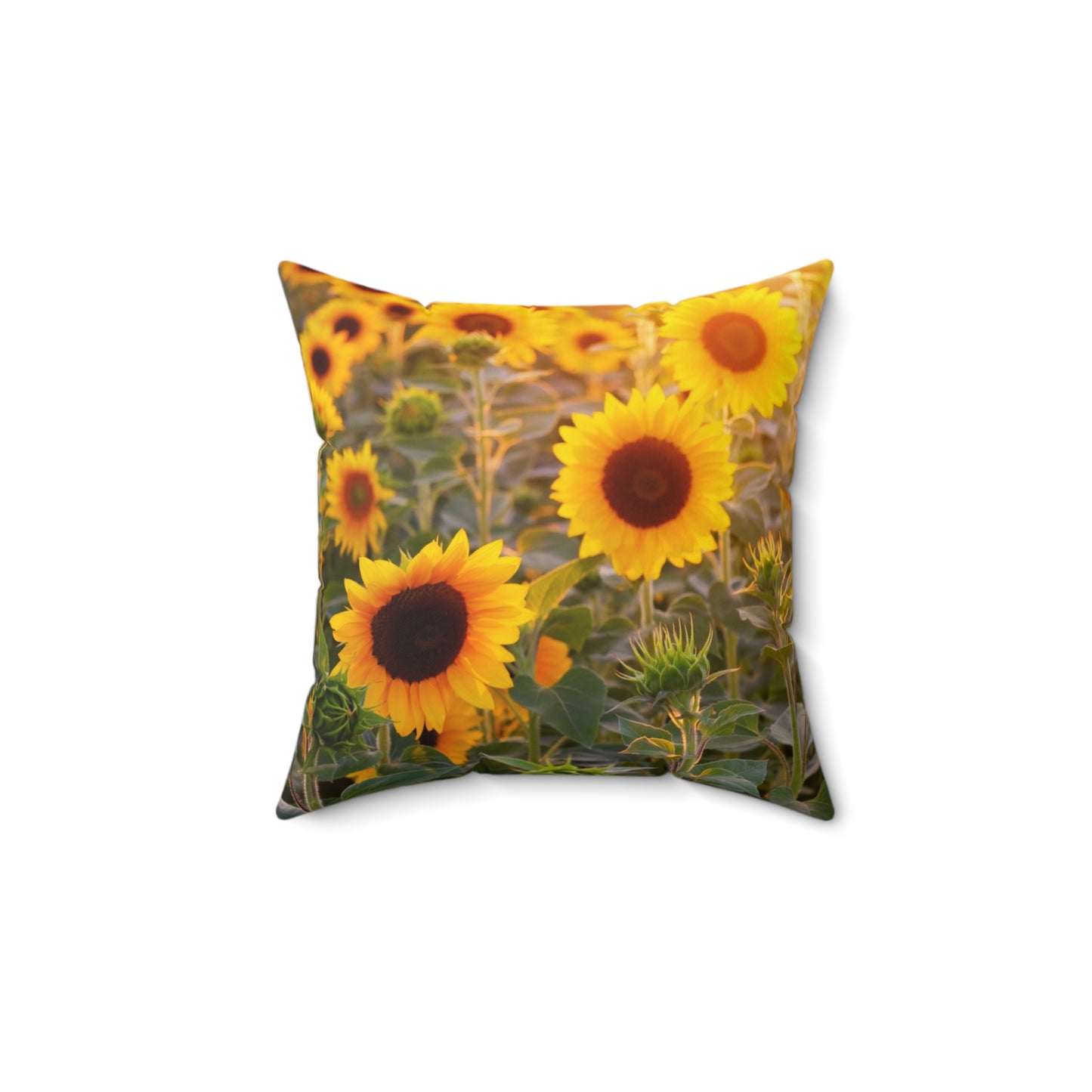 Faux Suede Square Pillow