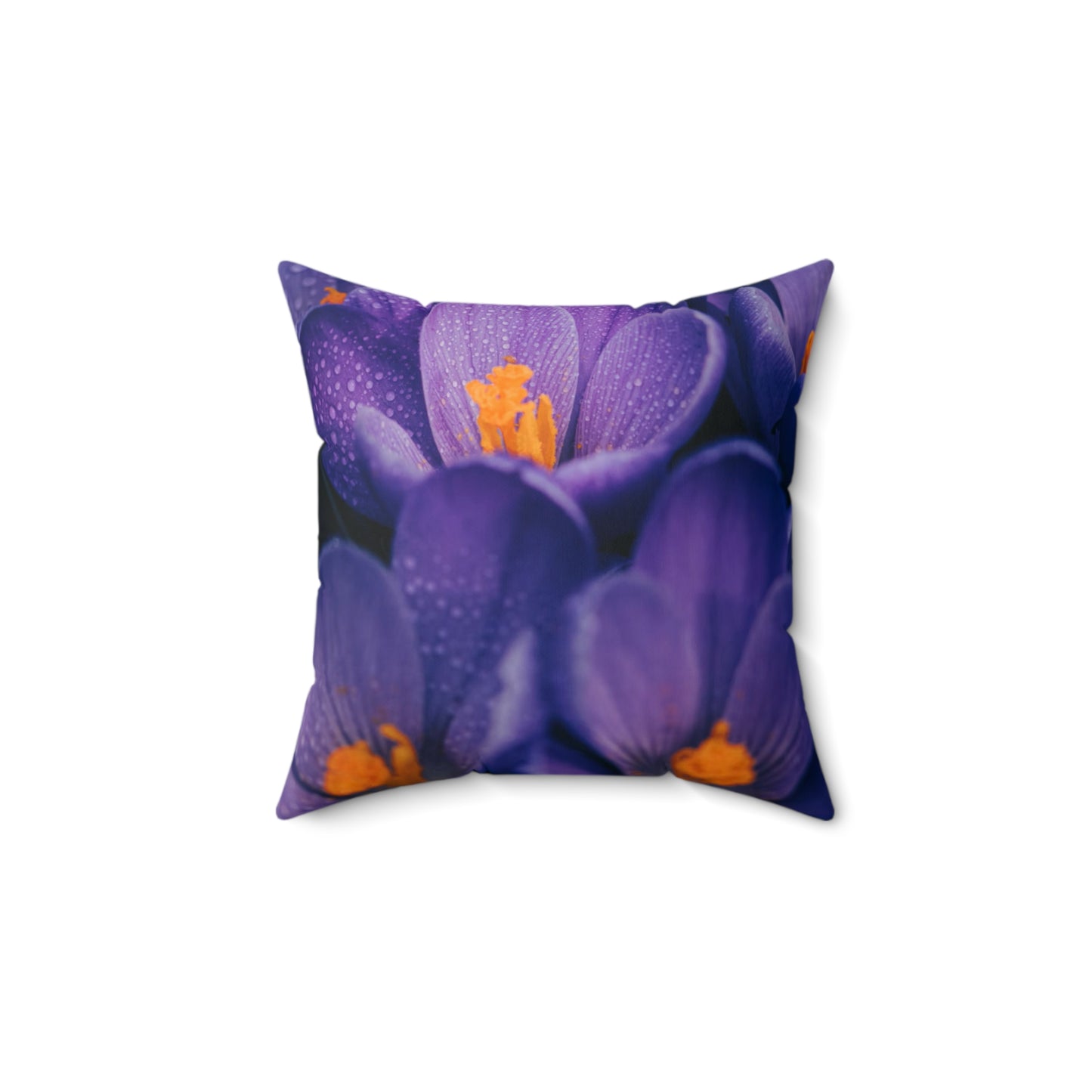 Faux Suede Square Pillow