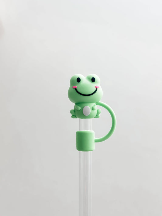 Frog Straw Cover