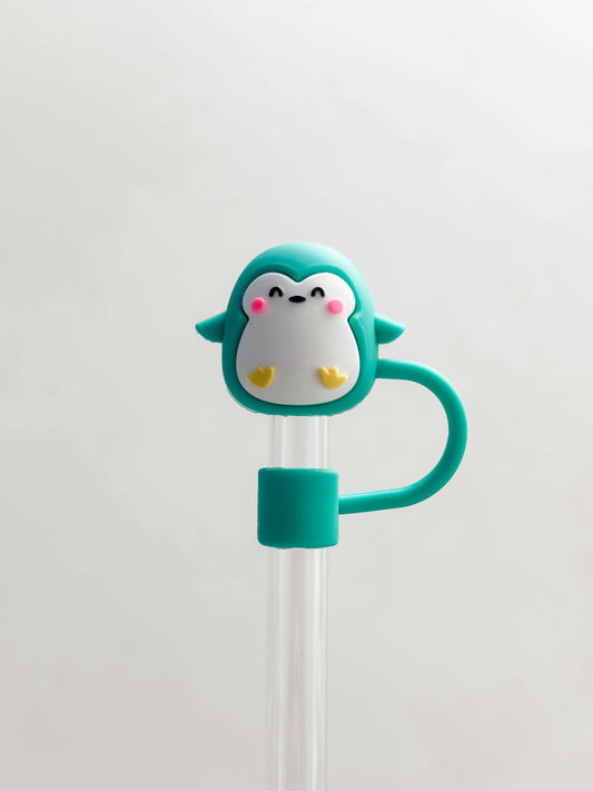 Happy Penguin Straw Cover