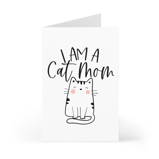 Cat Mom Greeting Cards