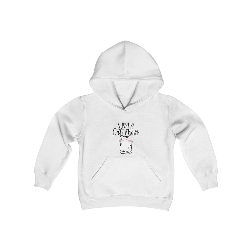 Cat Mom Kids Hoodie