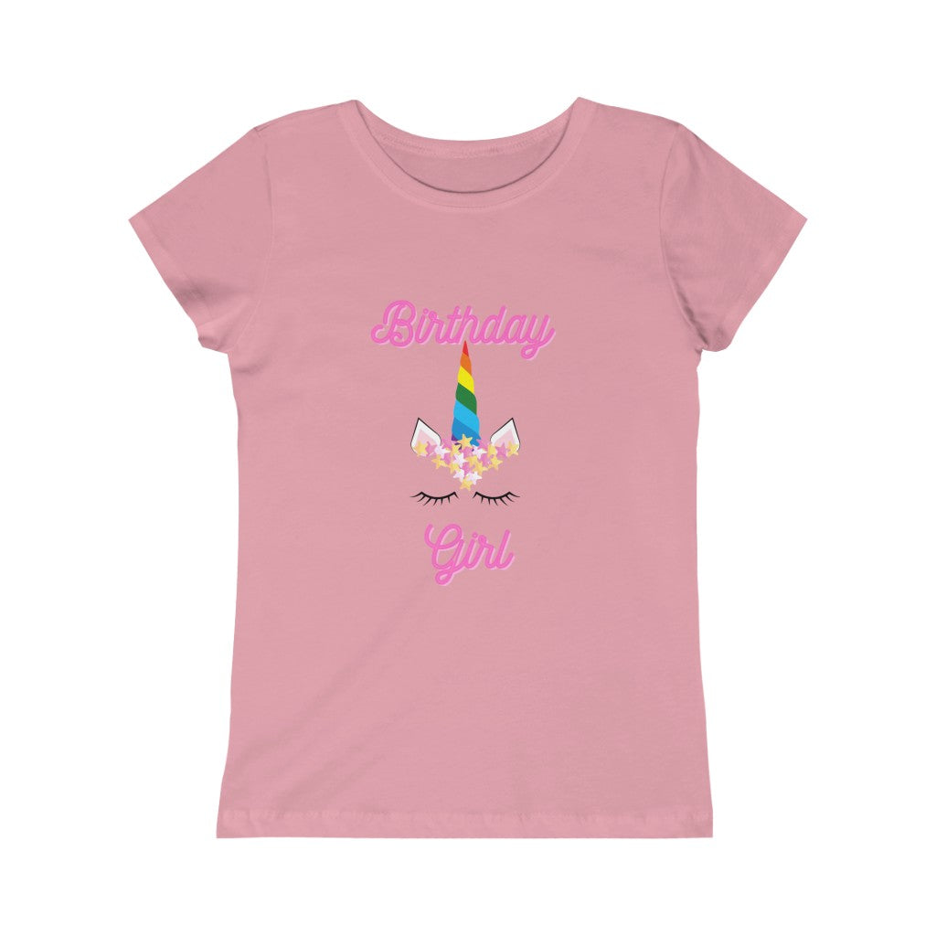 Birthday Girl Unicorn Tee