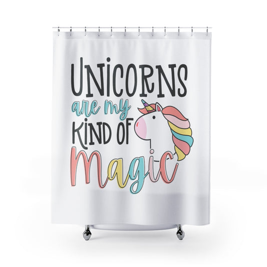 Unicorn Magic Shower Curtains