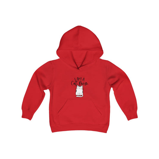 Cat Mom Kids Hoodie