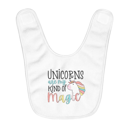 Unicorn Baby Bib
