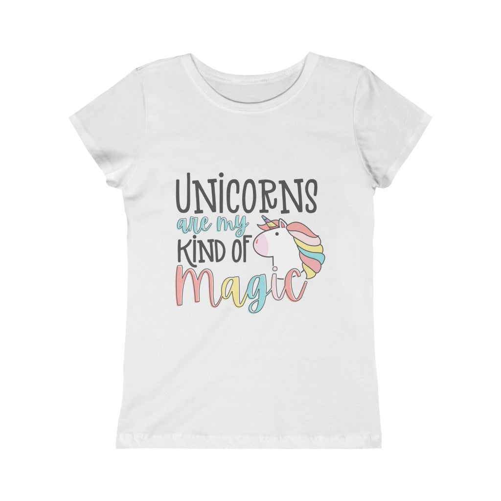 Girls Magical Unicorn Tshirt