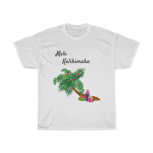 Mele Kalikimaka Palm Tree Christmas T-Shirt