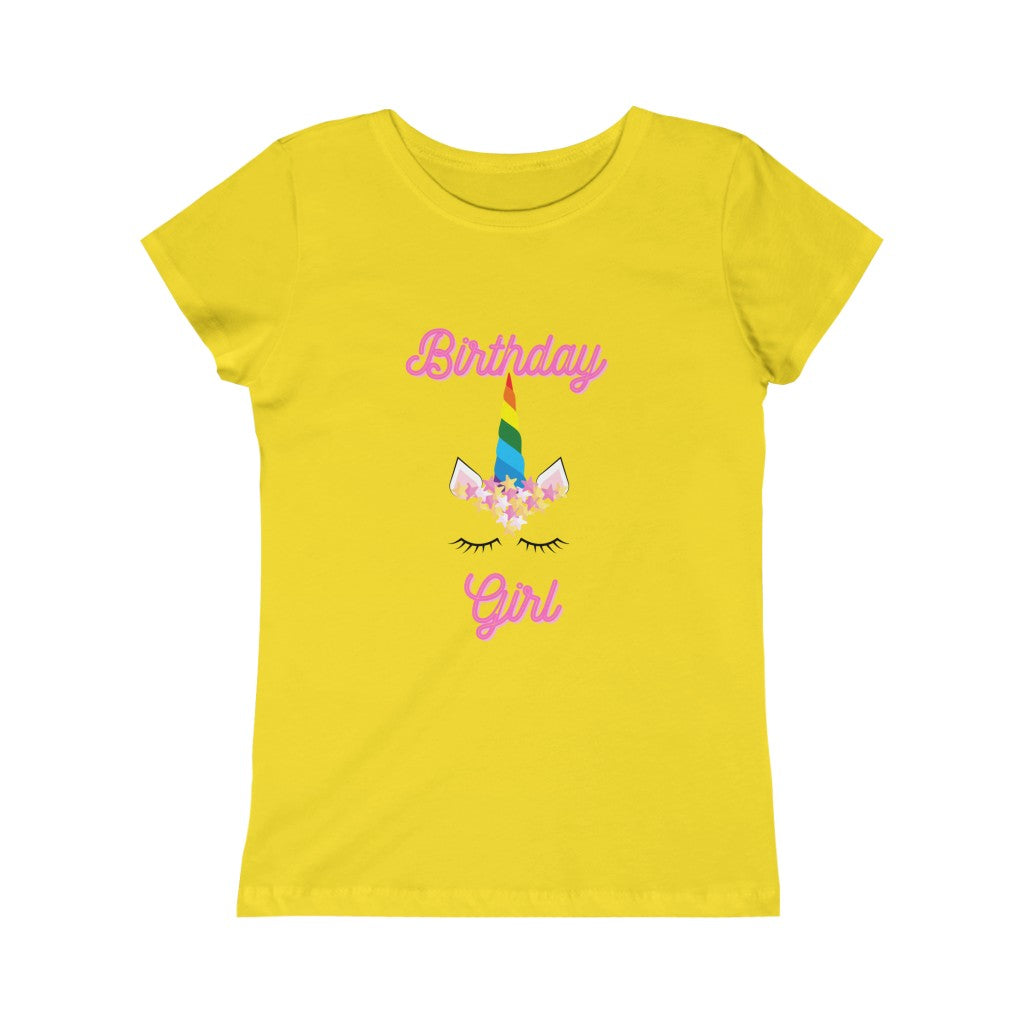Birthday Girl Unicorn Tee