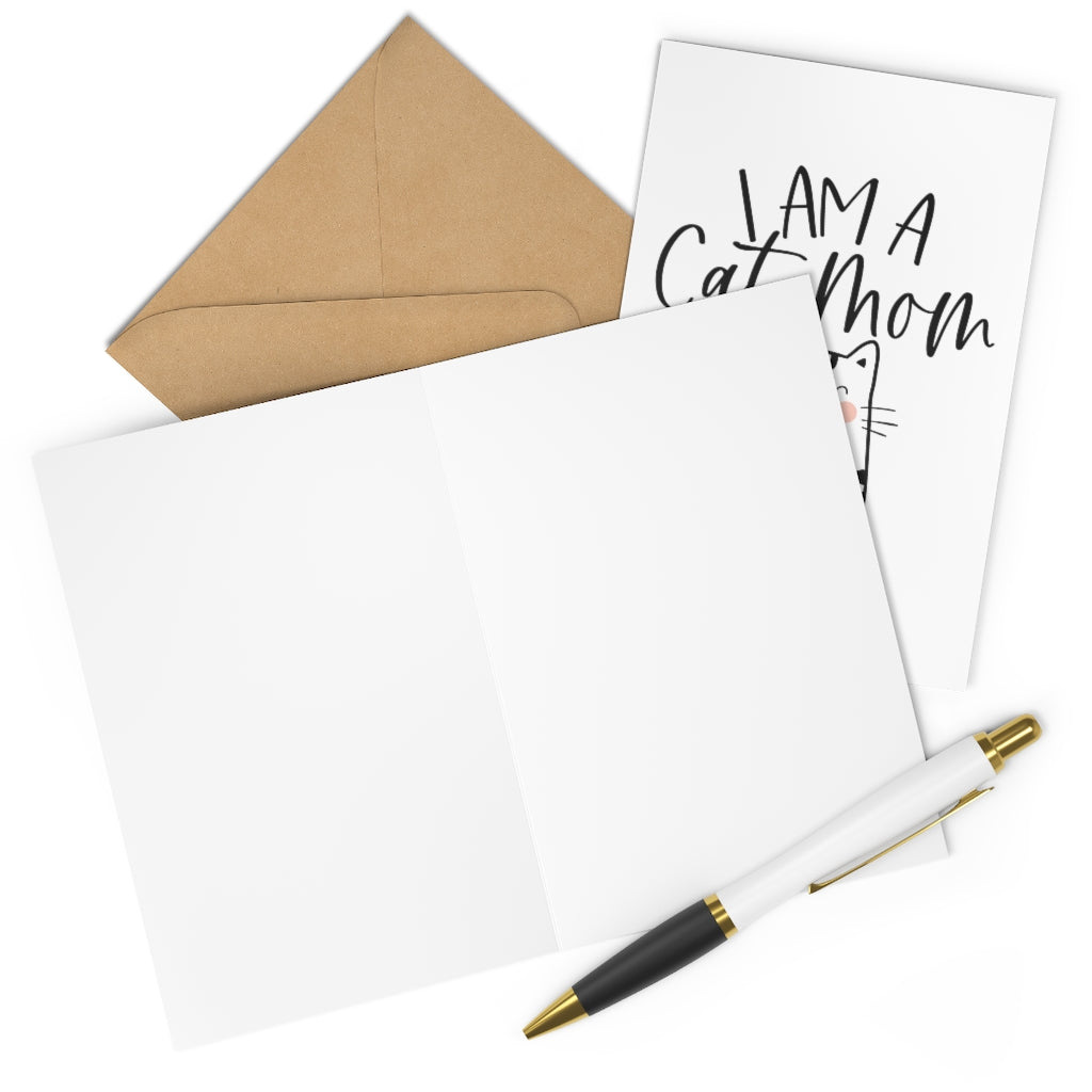 Cat Mom Greeting Cards