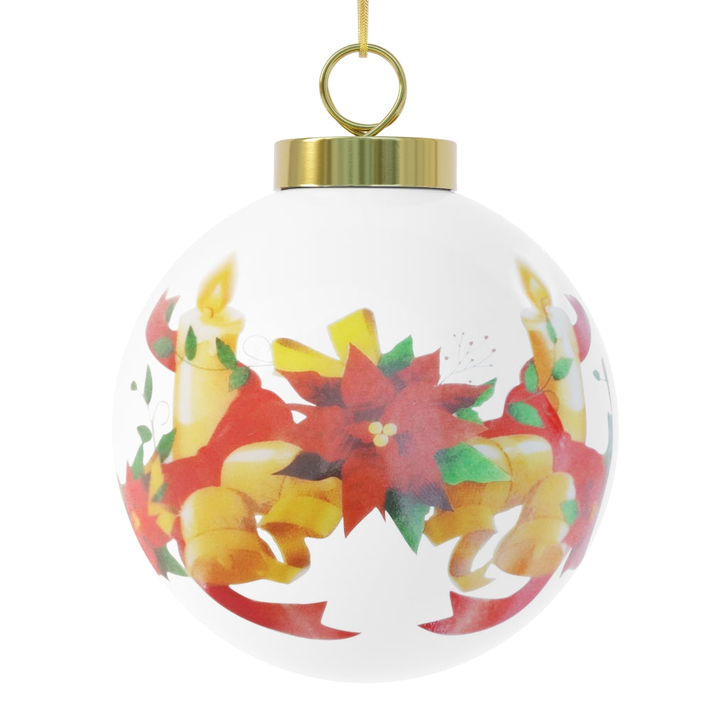 Aloha Hawaii Christmas Ball Ornament