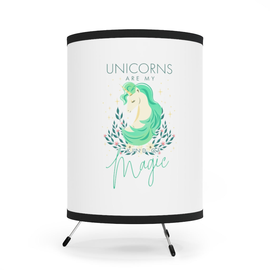 Tripod Lamp with High-Res Printed Shade, US\CA plug