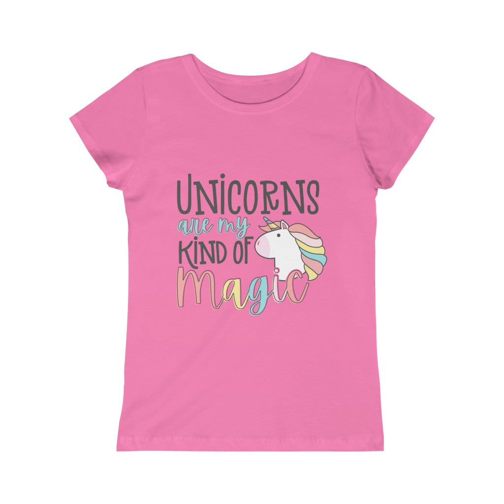 Girls Magical Unicorn Tshirt