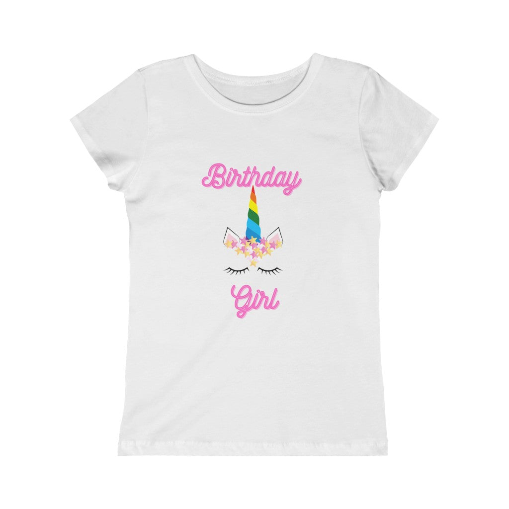 Birthday Girl Unicorn Tee