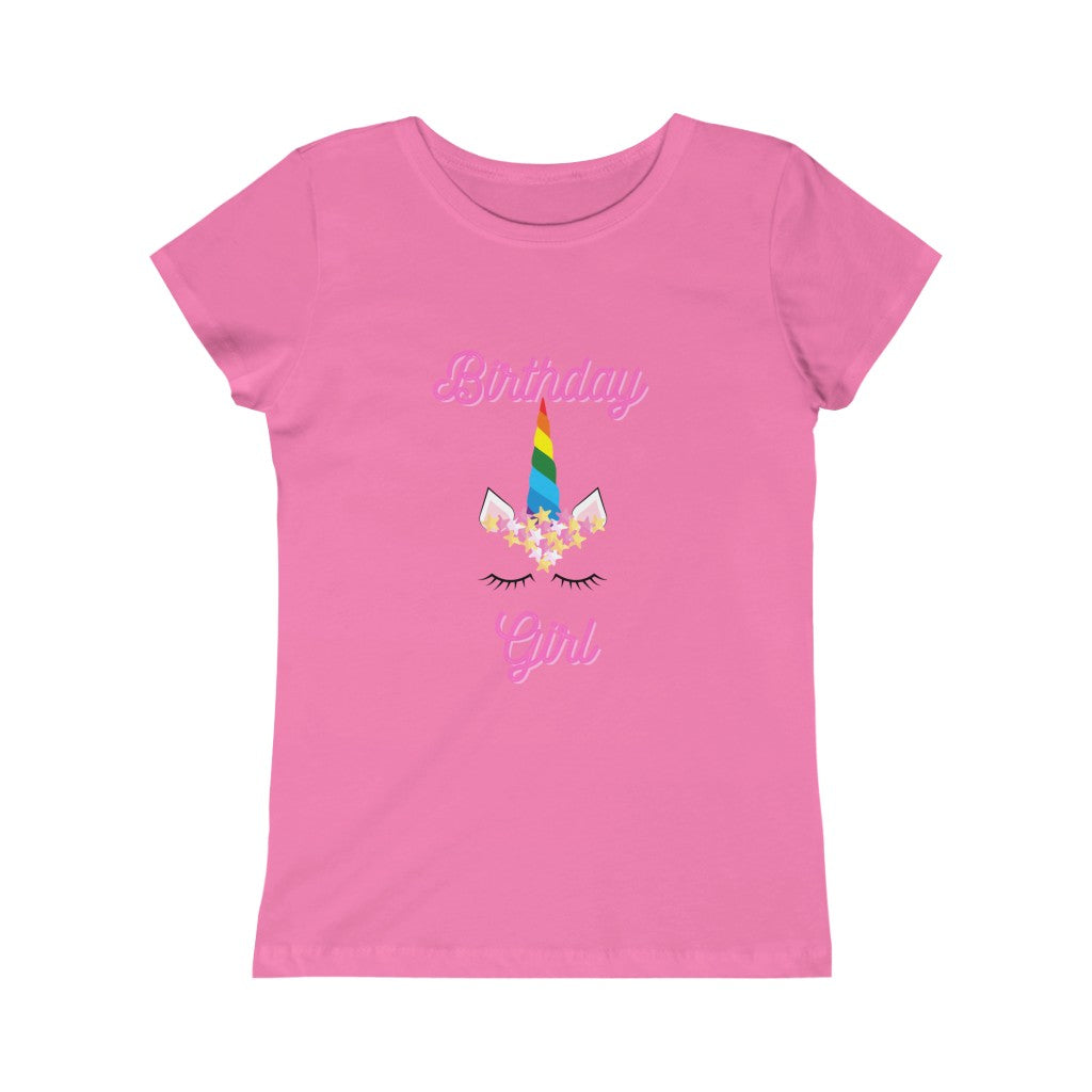 Birthday Girl Unicorn Tee