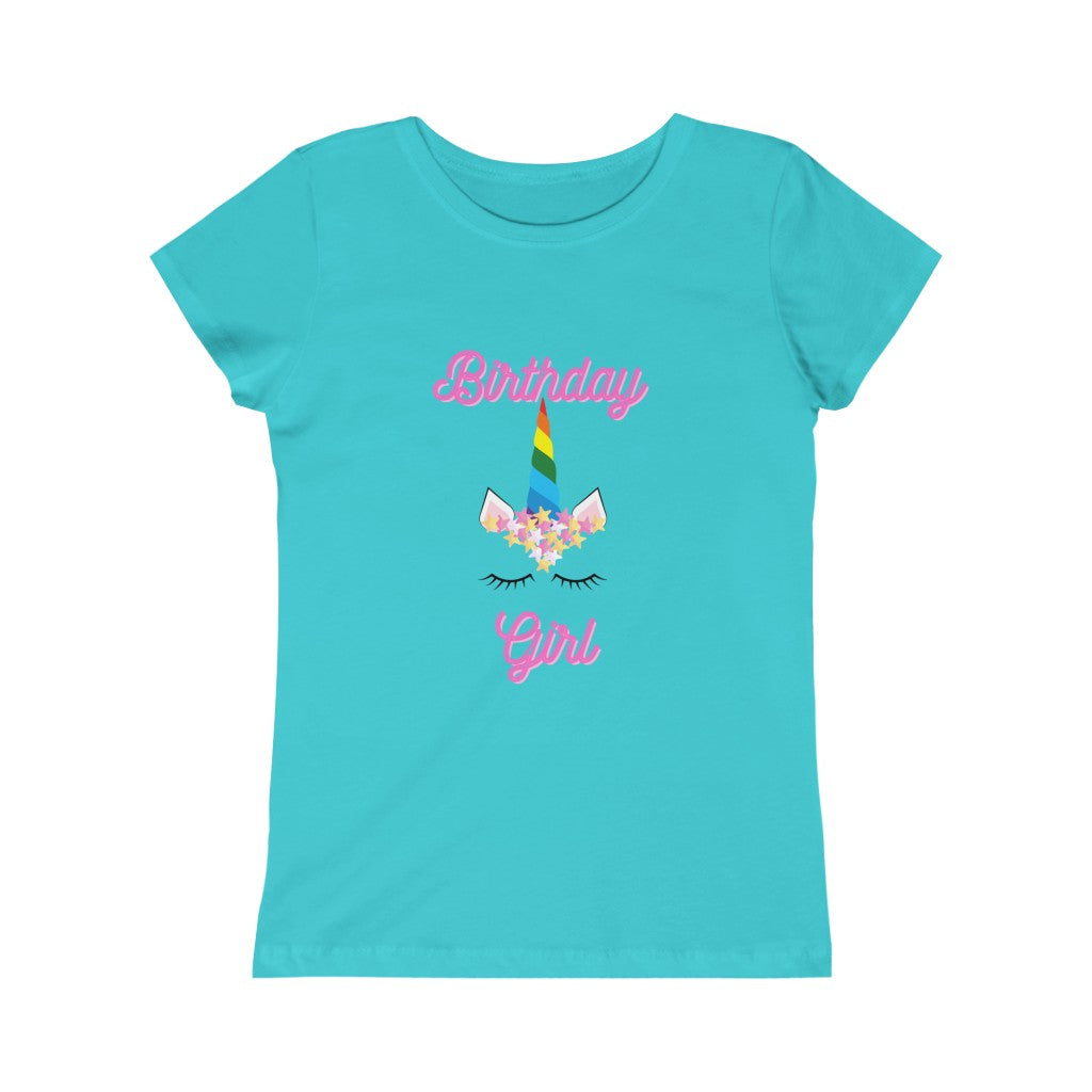 Birthday Girl Unicorn Tee