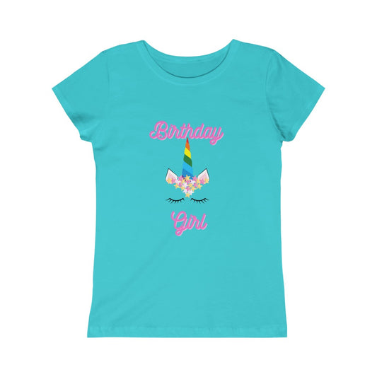 Birthday Girl Unicorn Tee