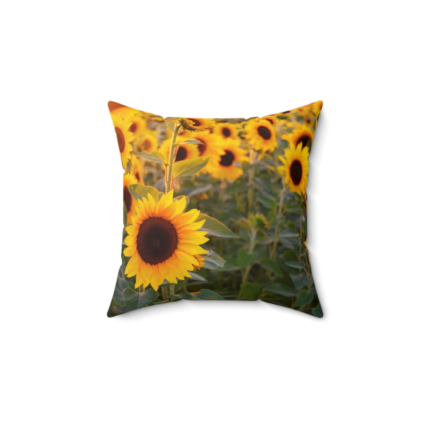 Faux Suede Square Pillow