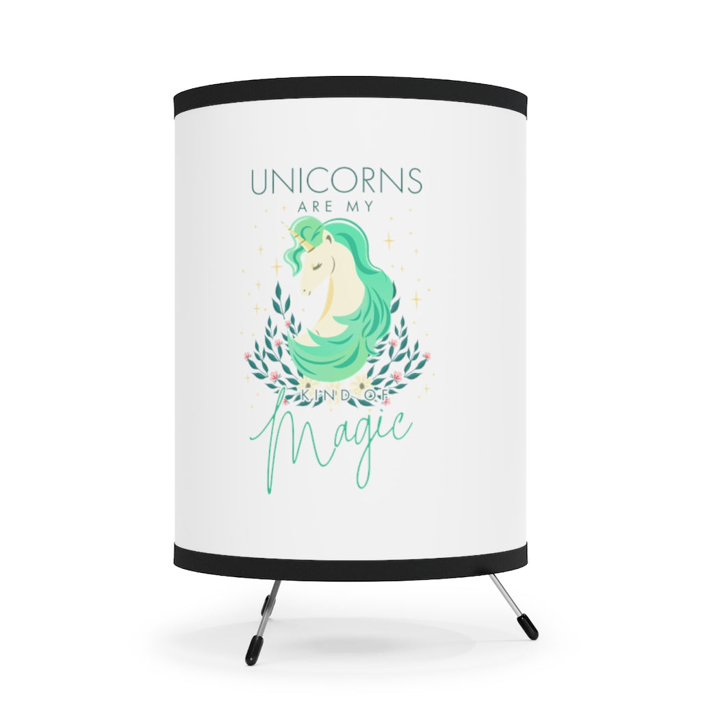 Tripod Lamp with High-Res Printed Shade, US\CA plug