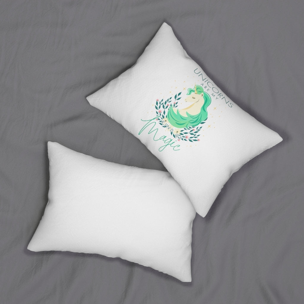 Unicorn Magic Lumbar Pillow