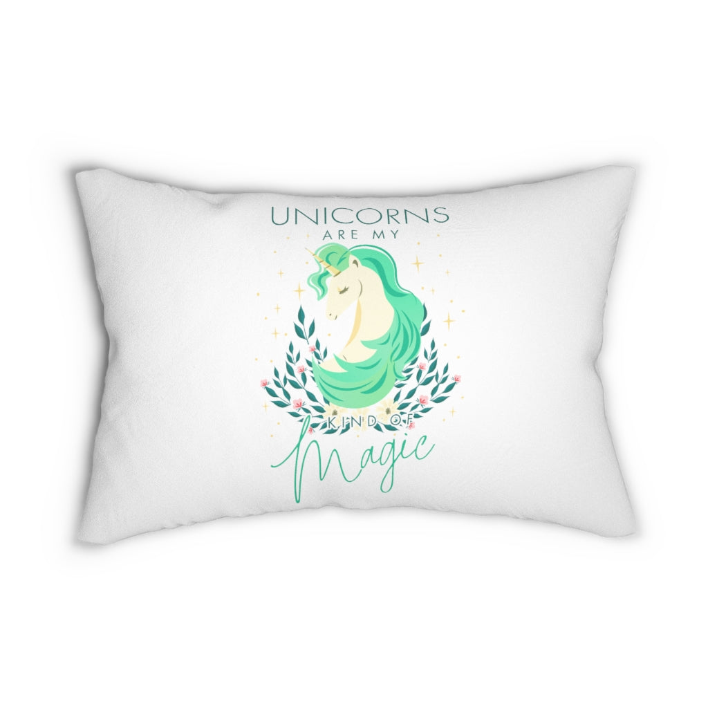 Unicorn Magic Lumbar Pillow