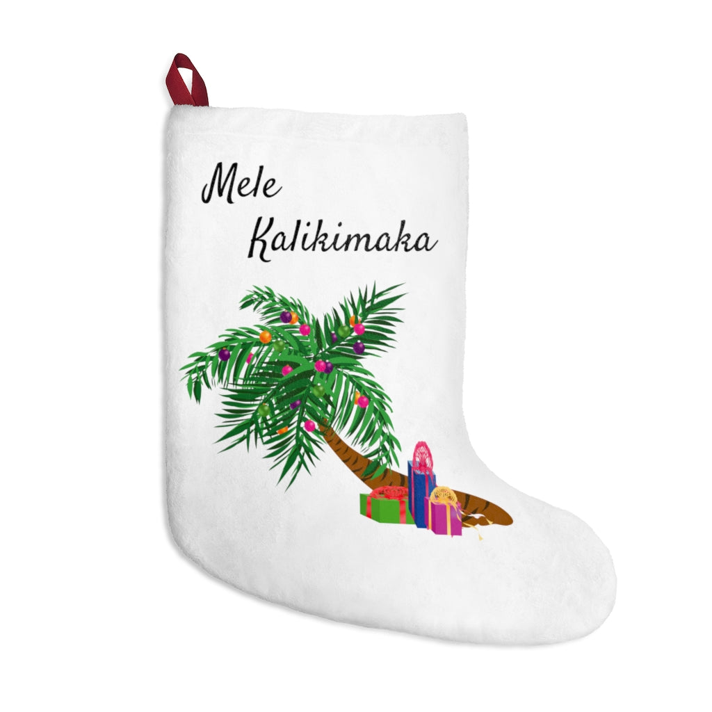 Mele Kalikimaka Palm Tree Christmas Stockings