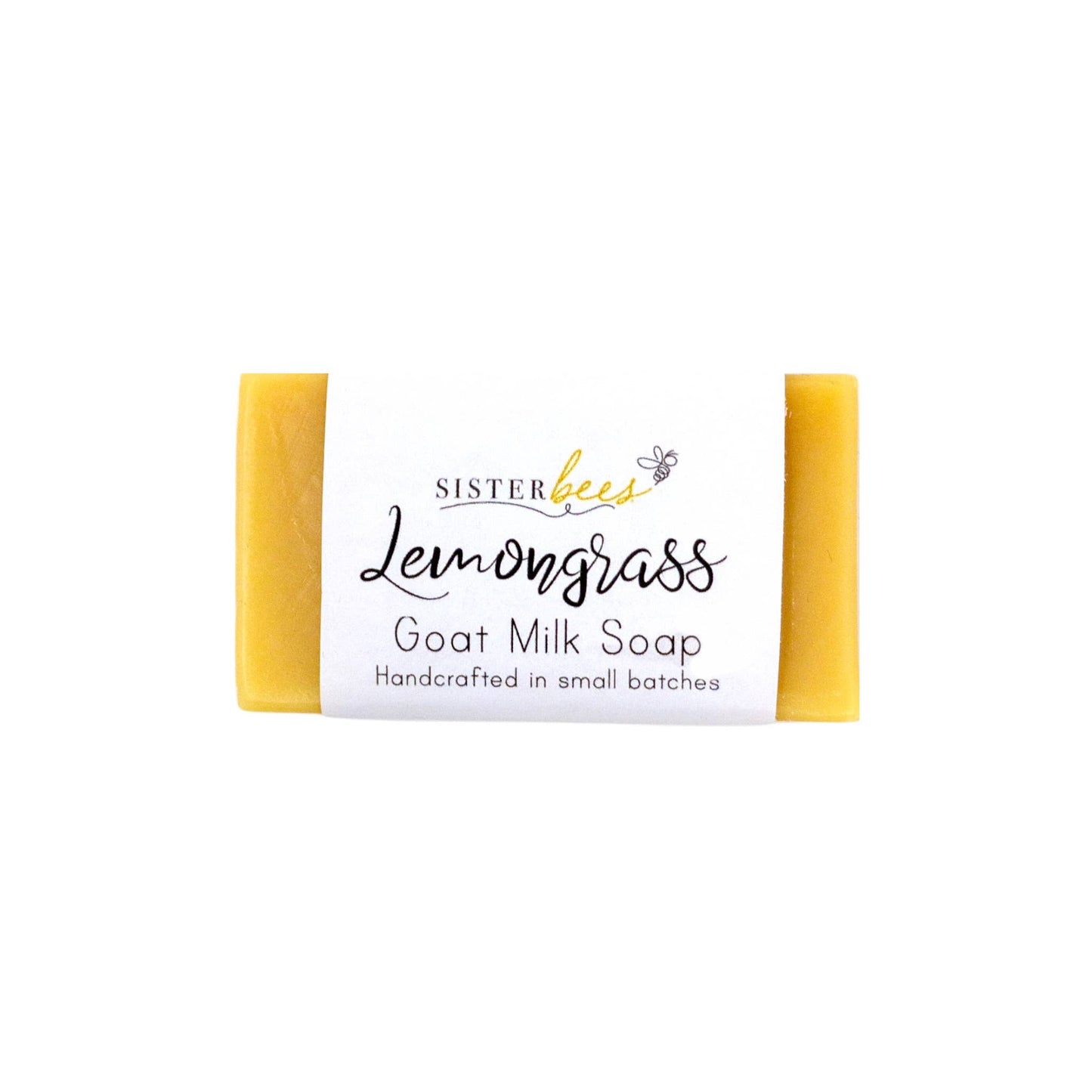 Sister Bees LLC - Travel Size Lemongrass Goat's Milk Soap
