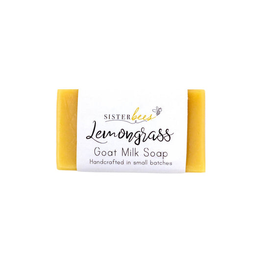 Sister Bees LLC - Travel Size Lemongrass Goat's Milk Soap
